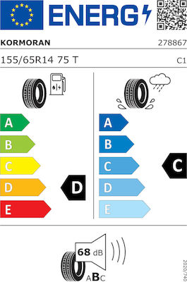 Kormoran Road 155/65R14 75E-Commerce-Website Sommerreifen Reifen für Passagier Auto