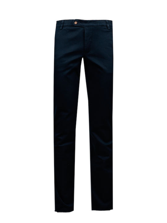 Guy Laroche GL2125169-71155 Men's Trousers Chino in Slim Fit Navy Blue GL2125169-2