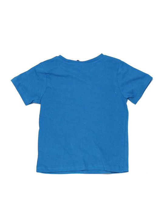 Kinder-T-Shirt Blau Cars