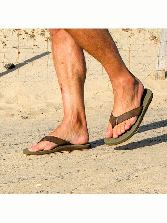 Ανδρικά Flip Flops Χακί