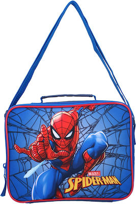 Spiderman Isothermal Shoulder Lunch Bag Blue Spiderman L19 x W8 x H25cm