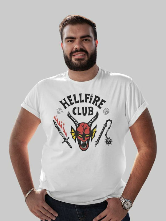 TKT plus T-shirt Hellfire Club White Cotton