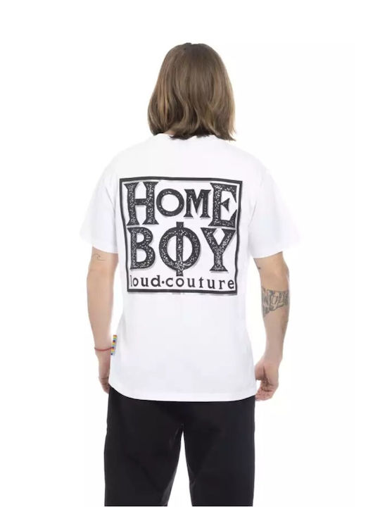 Homeboy T-shirt White Cotton 01TS3050-11