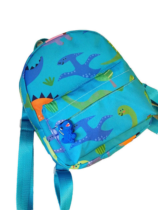 School Bag Backpack Kindergarten in Light Blue color