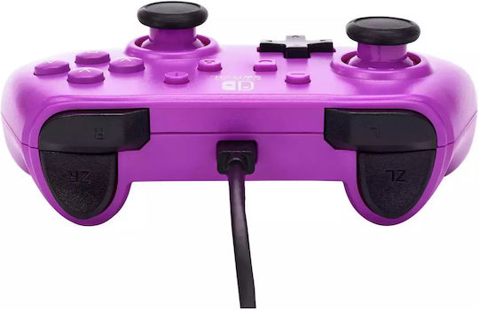 PowerA Enhanced Wired Gamepad for Switch Purple