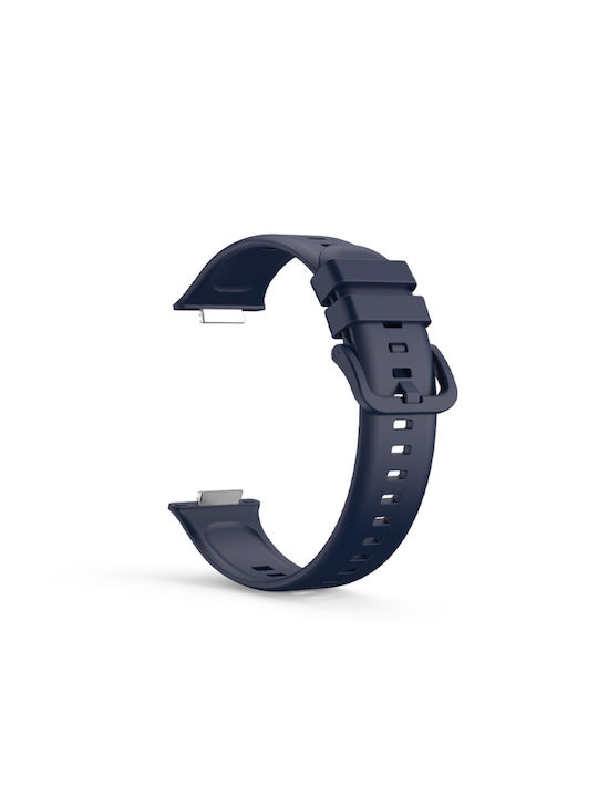 Solid Color Λουράκι Σιλικόνης Μπλε (Huawei Watch Fit 2)