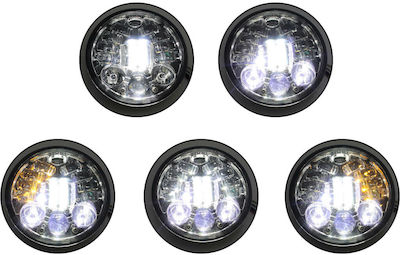 Front Light Motorcycle LED 1pcs