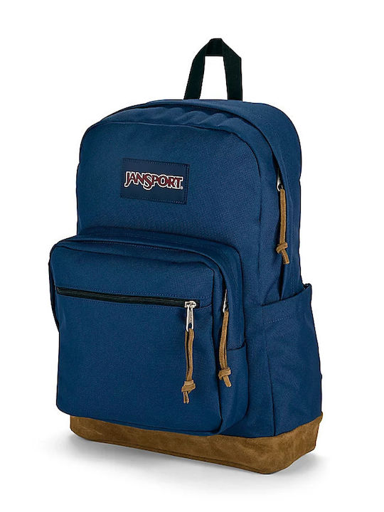 Jansport Ученическа Чанта Обратно Junior High-High School в Син цвят 31лт