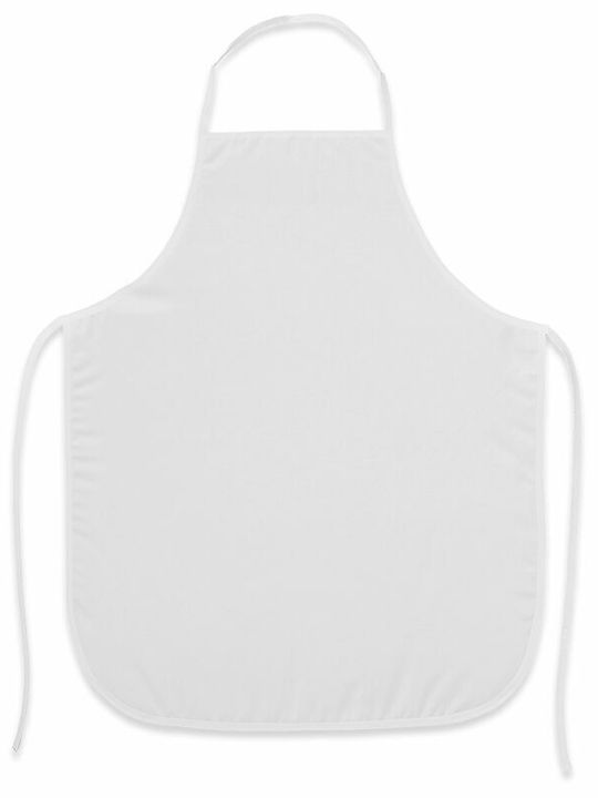 Koupakoupa Küchenschürze Weiß 75x63cm KP_7411_APRONADULT 1Stück