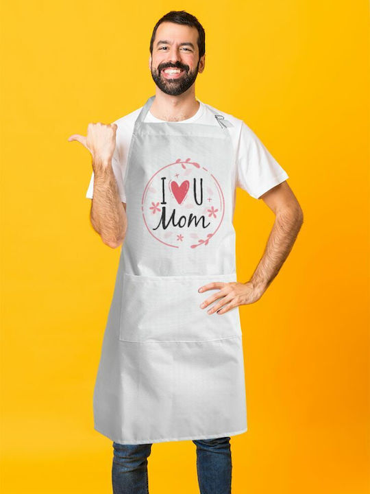 Koupakoupa Love you Apron White