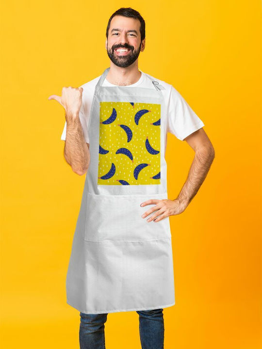 Koupakoupa Küchenschürze Weiß KP_372_APRON-BBQ-ADULT 1Stück