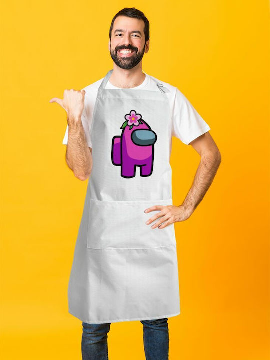 Koupakoupa Among US Șorț de Bucătărie Albă KP_12758_APRON-BBQ-ADULT 1buc