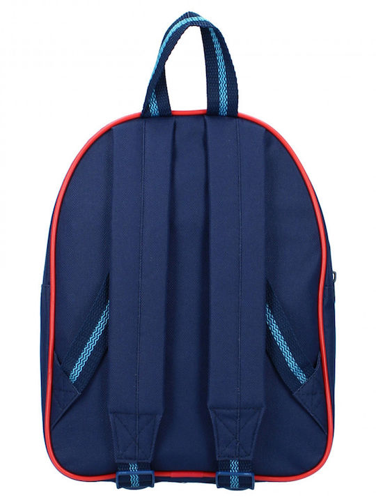 Marvel School Bag Backpack Kindergarten Blue 5.7Liters