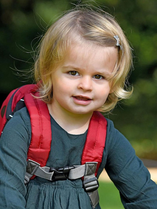 Littlelife Σχολική Τσάντα Πλάτης Νηπιαγωγείου Κόκκινη 14 x 14 x 23εκ