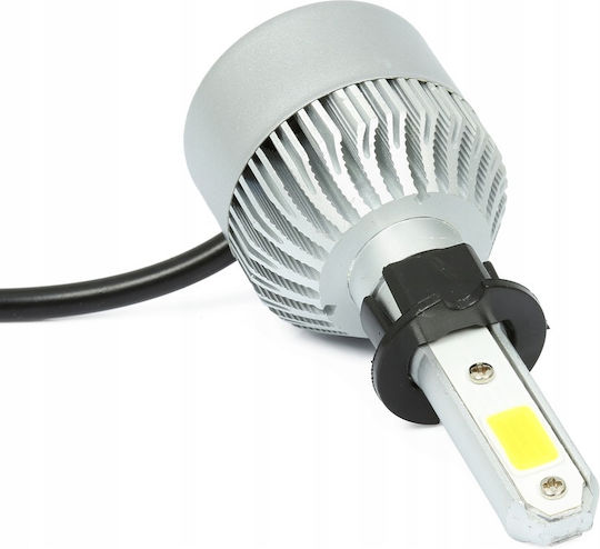 Interlook Λάμπες Αυτοκινήτου H3 / S2 Canbus LED 6500K Ψυχρό Λευκό 12-24V 72W 2τμχ