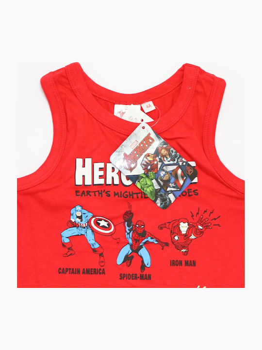 Kids' Shirt Sleeveless Red