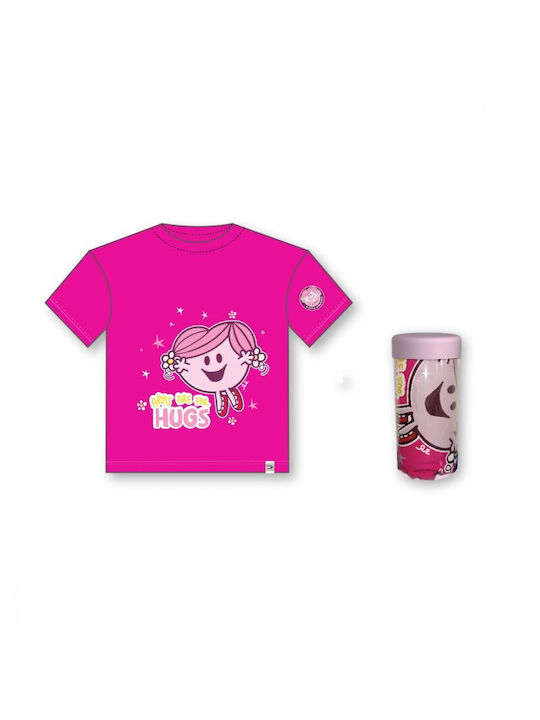 CHartini Poli Kids T-shirt Fuchsia Η κυρία Αγκαλίτσα HP.TST.0003