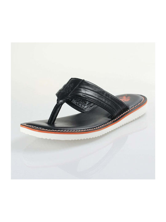 U.S. Polo Assn. Mylo003 Ανδρικά Flip Flops Μαύρα