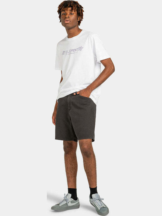 Ανδρική Βερμούδα Washed Black