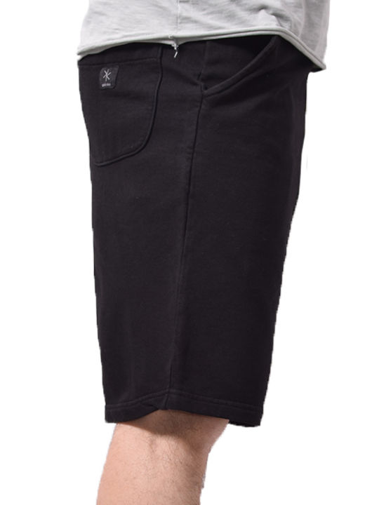 Shaikko Sportliche Herrenshorts Schwarz