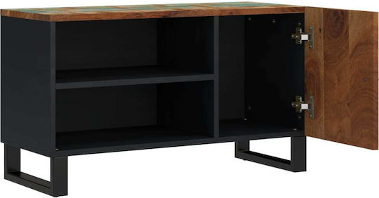vidaXL TV-Ständer Mehrfarbig M80xT33xH46cm