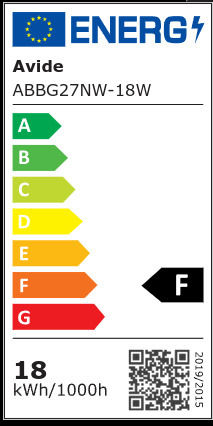 Avide ABBG27NW-18W Λάμπα LED 18W για Ντουί E27 Φυσικό Λευκό 1540lm