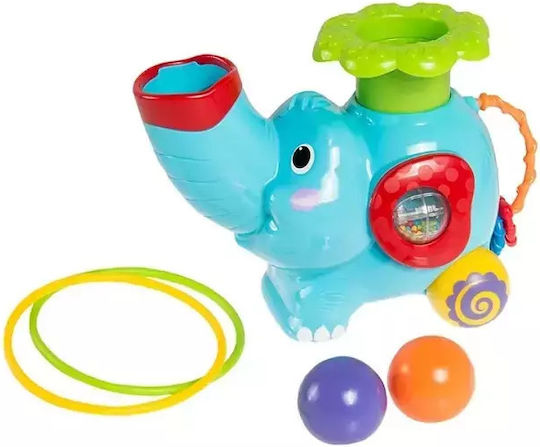 Playgo Animal Elephant Pop N Hoop Roller with Music for 12++ Months