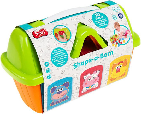 Smyk Shape Sorting Toy Educational House for 12++ Months