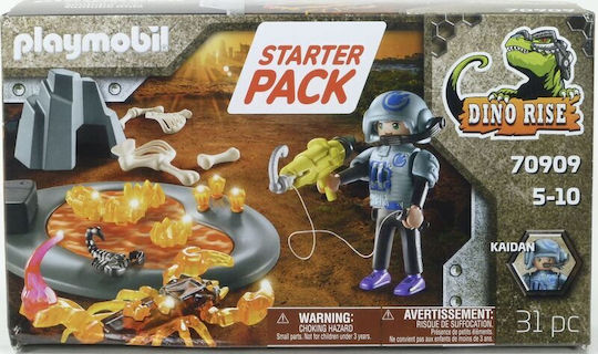 Playmobil Dino Rise Starter Pack Dino Rise: Fire Scorpion for 5-10 years old