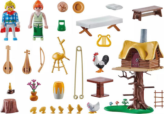Playmobil Asterix Δεντρόσπιτο του Κακοφωνίξ για 5-99 ετών