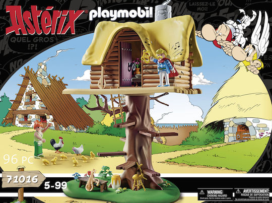 Playmobil Asterix Δεντρόσπιτο του Κακοφωνίξ για 5-99 ετών