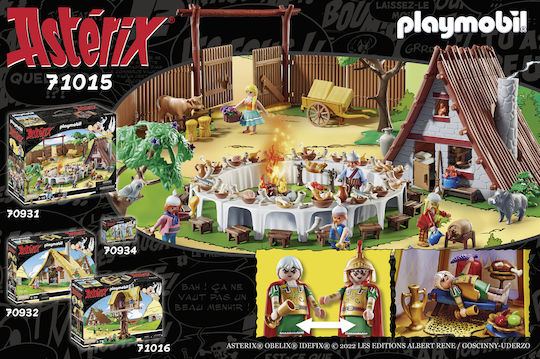 Playmobil Астерикс Римска сцена на Centurion за 5-99 години