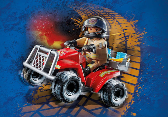 Playmobil City Action Fire Rescue Quad για 4-10 ετών
