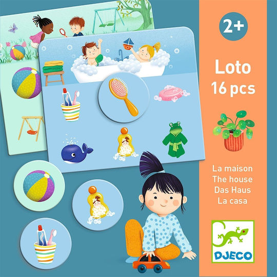 Board Game Loto for 2+ Players 2+ Years Old Djeco