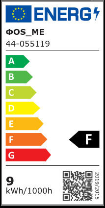 Fos me Λάμπα LED για Ντουί E27 και Σχήμα A60 Θερμό Λευκό 820lm