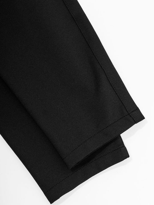 Monte Napoleone 3365 Herrenhose Chino Schwarz