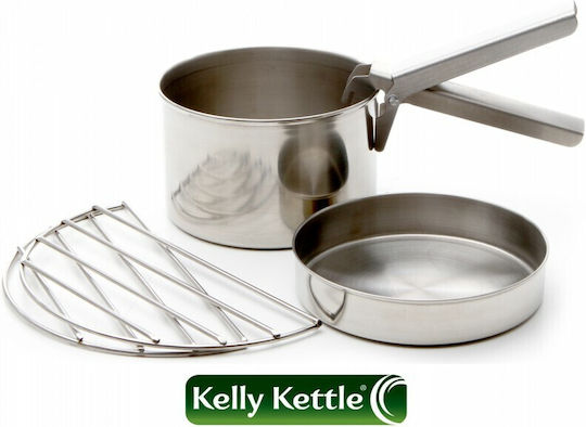 Kelly Kettle Σετ Μαγειρέματος για Camping 0.85ml 2τμχ