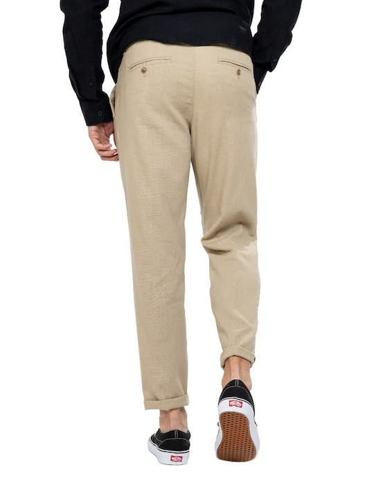 Only & Sons Men's Trousers in Slim Fit Beige