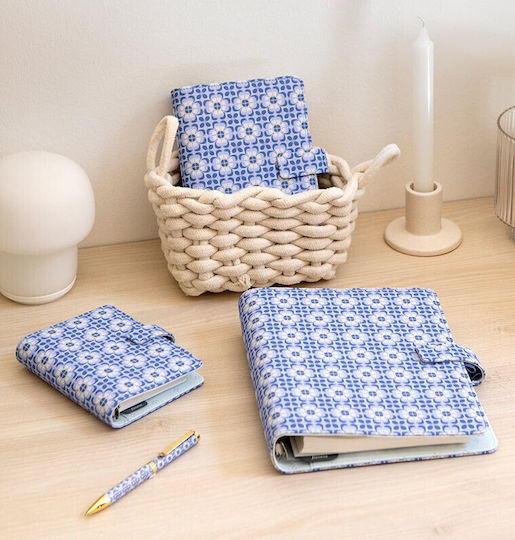 Filofax Daily Organizer Blue 12.8x14.6cm