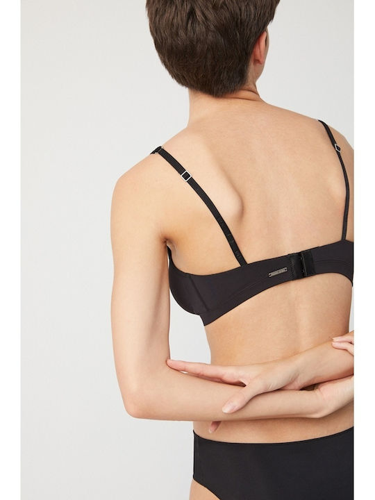 Ysabel Mora Negru Bralette pentru femei