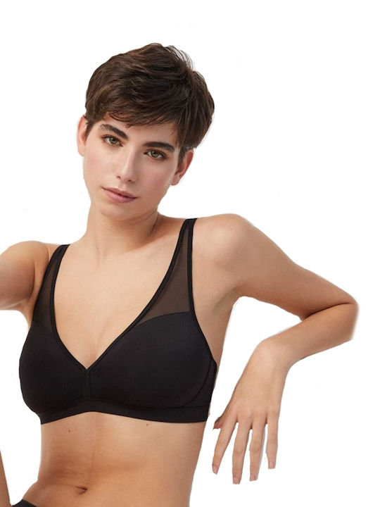 Ysabel Mora Schwarz Damen Bralette-BH