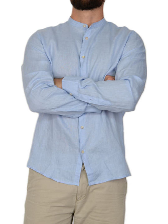 Sseinse Linen Shirt Light Blue