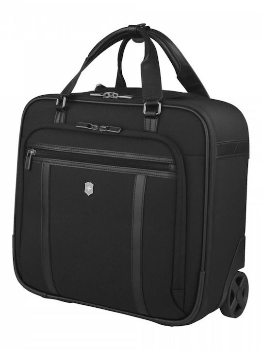 Victorinox Werks Professional Valiză De Călătorie Cabină Din Material Textil Neagră Cu 4 Roți Înălțime 40 Cm