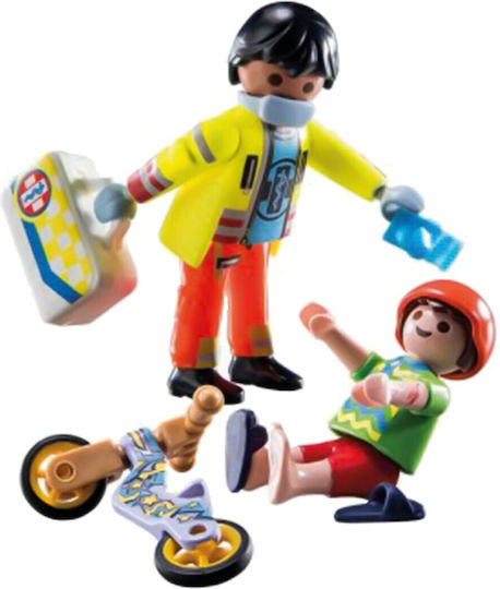 Playmobil Stadtleben Rettungssanitäter und Kind für 4-10 Jahre