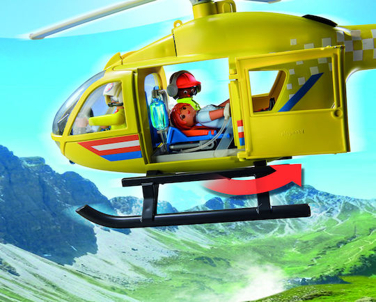 Playmobil Stadtleben Rettungshubschrauber für 4-10 Jahre