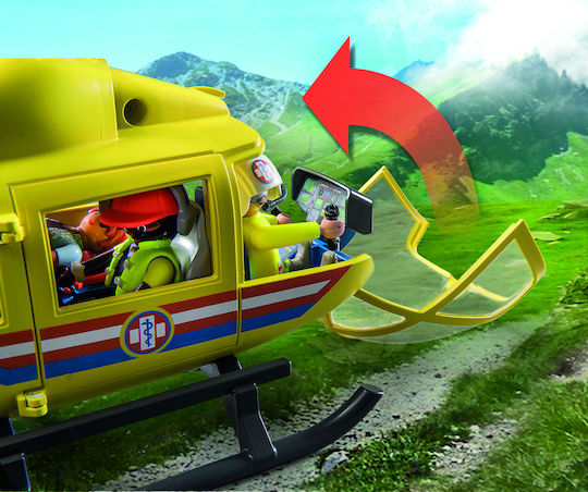 Playmobil Stadtleben Rettungshubschrauber für 4-10 Jahre