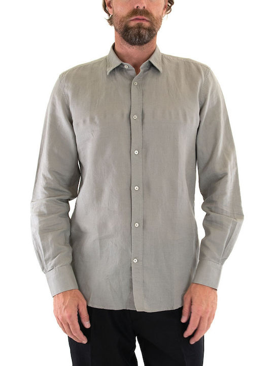 Antony Morato Leinen Hemd Gray