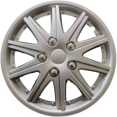 Auto Radkappen Set 4Stück 16" Gray/Silber