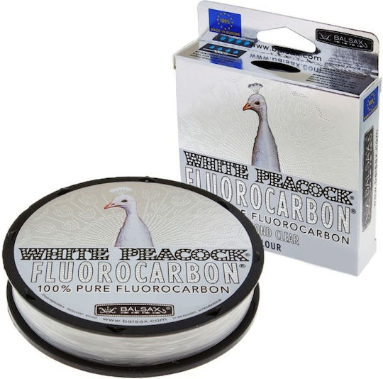 Balsax Fluorocarbon Fishing Line White 100m / 0.35mm / 10.7kg