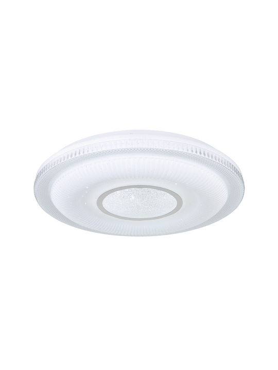 Globo Lighting Magnifique Таванно осветление 50бр Бяла с Вграден LED и Дистанционно Управление